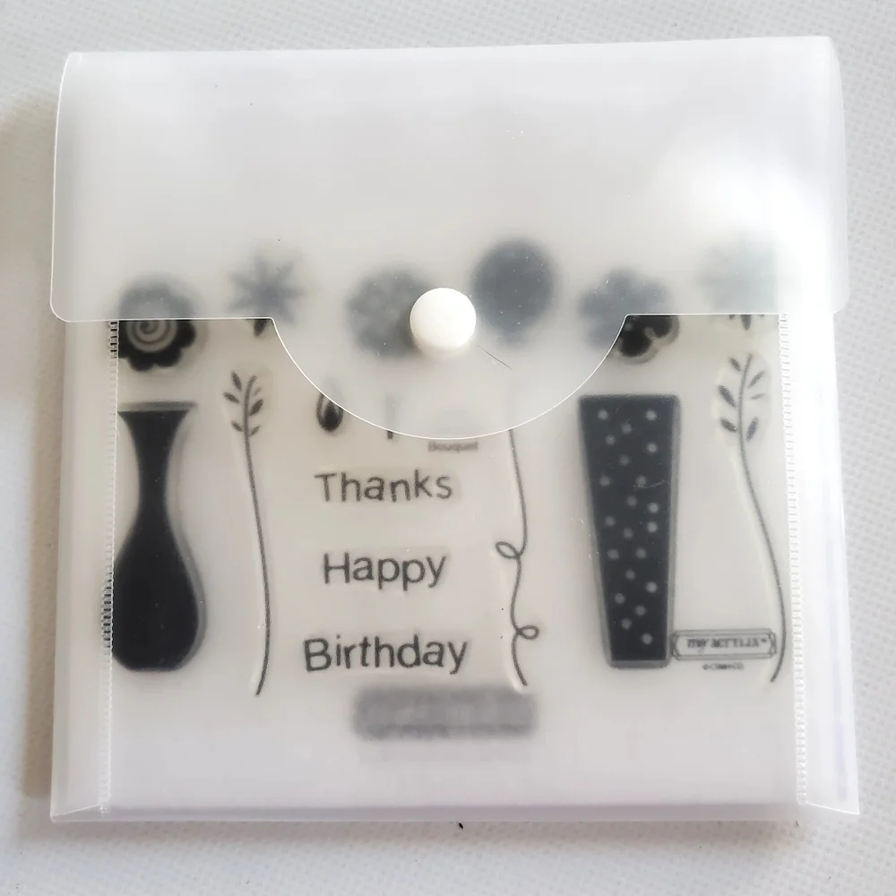 Close To My Heart My Acrylix C1313 Celebration Bouquet Stamp Set